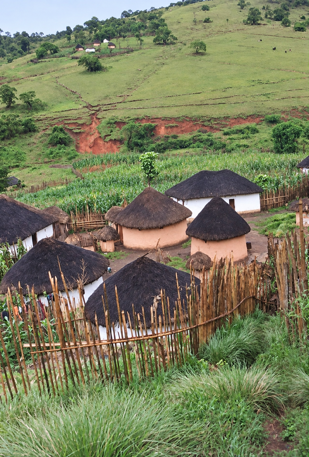 Landscape in Bibogobogo, DR Congo